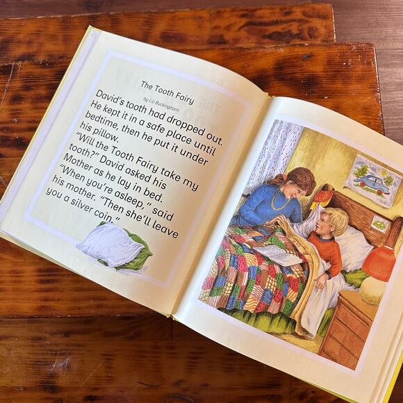 Vintage 1992 First Story Book The Tooth Fairy Hardcover Book - Picture 3 of 8